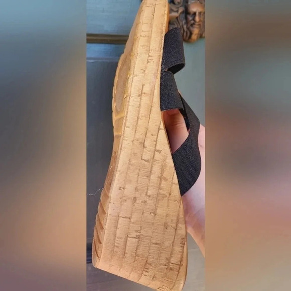 Italian Shoemaker Women's Espadrilles Wedge Sandals - Picture 8 of 10